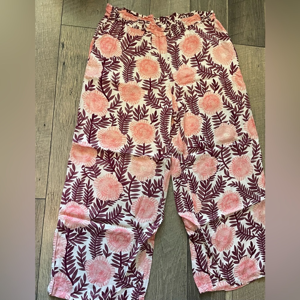 Anthropologie - Cecilia Pettersson pants - size lg - Gorgeous summer print!